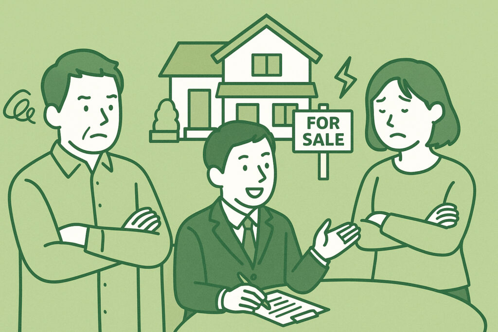 離婚後も不動産の共有状態を放置。専門サポートで解決へ